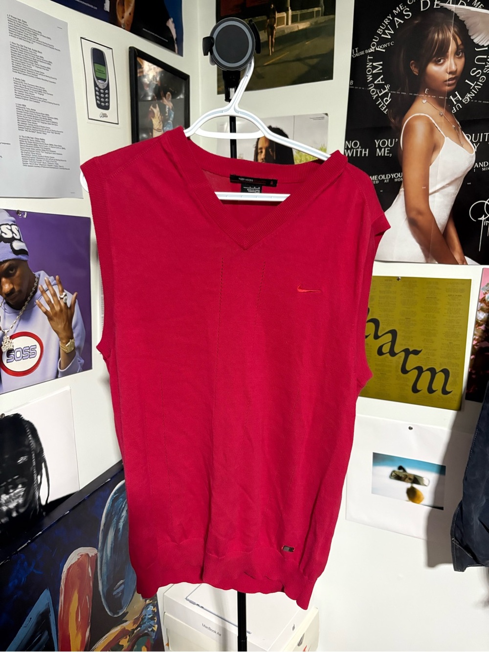 Nike Tiger woods golf sweater vest